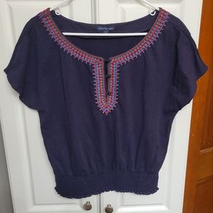 American Eagle Boho Top size Large